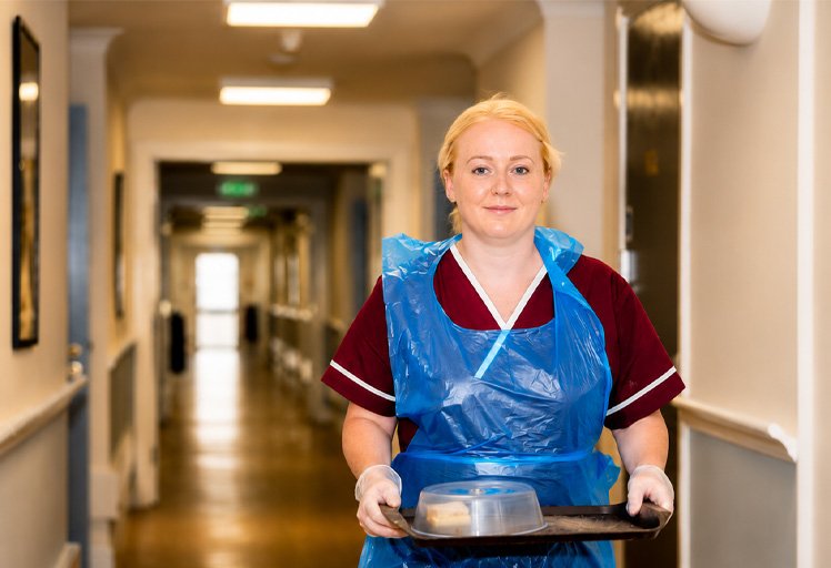 Fresh food being served with care at Dove Court